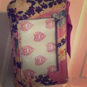 Vera Bradley lanyard and ID holder